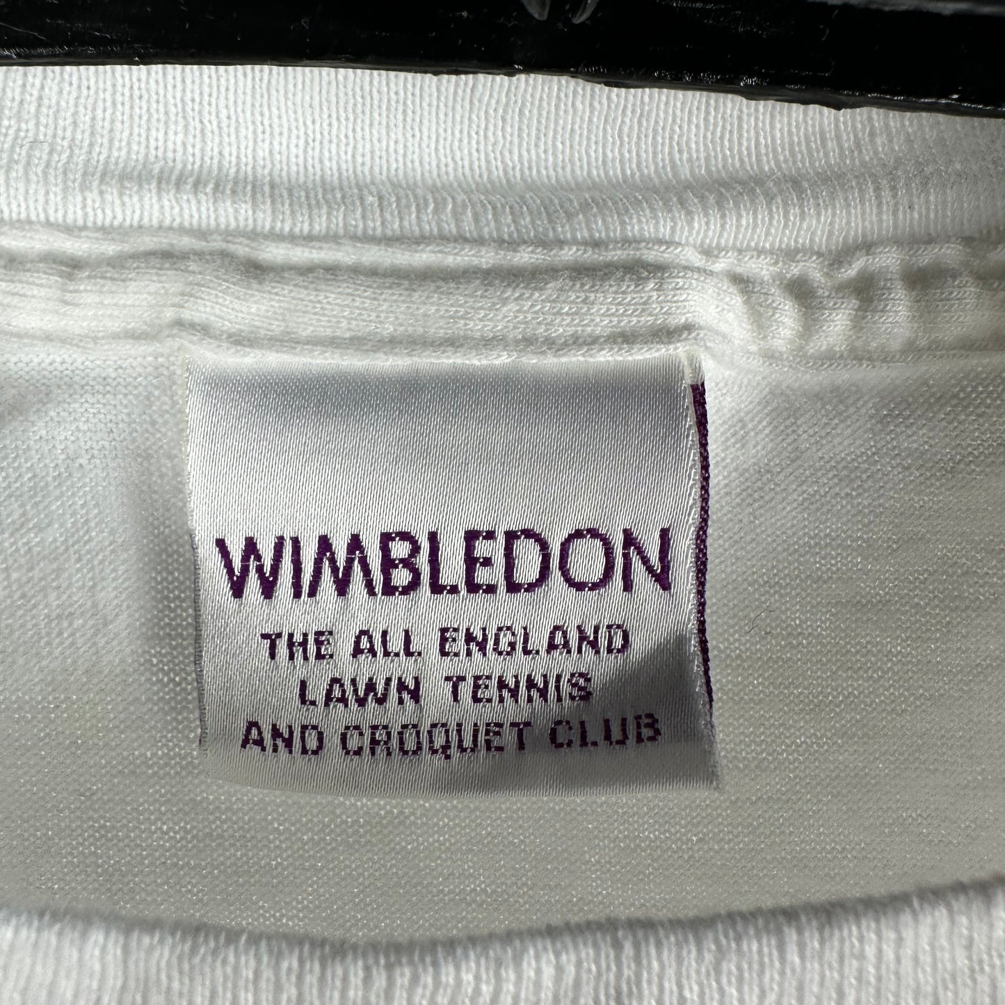 Vintage 90s Wimbledon Tennis Championship Logo Single Stitch T-Shirt