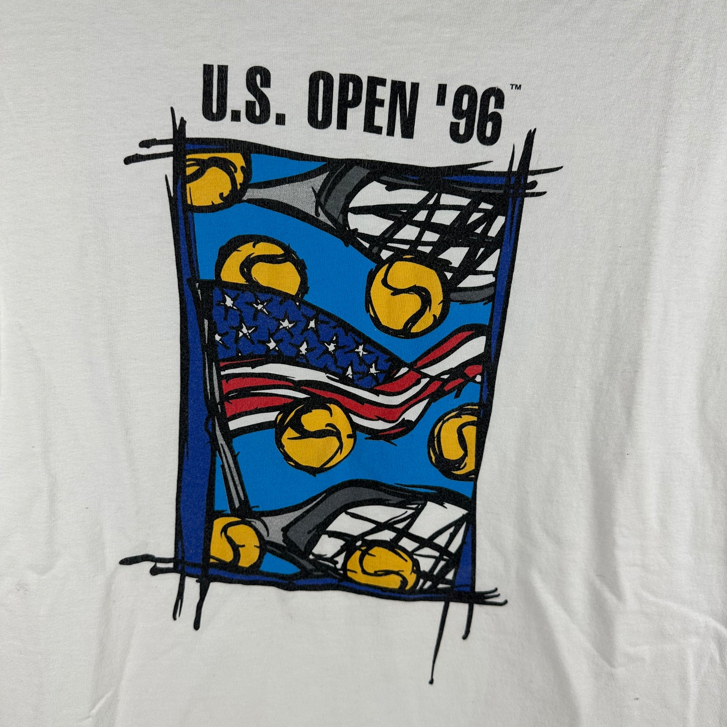 Vintage 1996 US Open Tennis Championship Single Stitch T-Shirt
