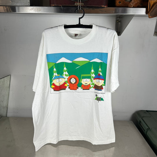 Vintage 1998 South Park Comedy Central The Boys Graphic Promo T-Shirt
