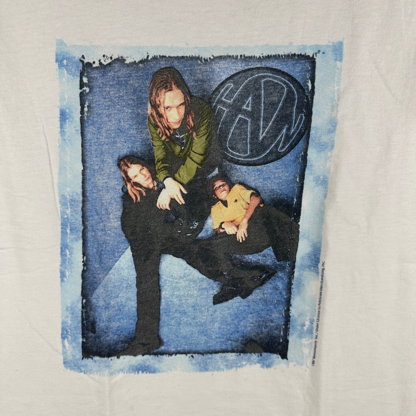 Vintage 1997 Hanson Pop Rock Band Graphic T-Shirt