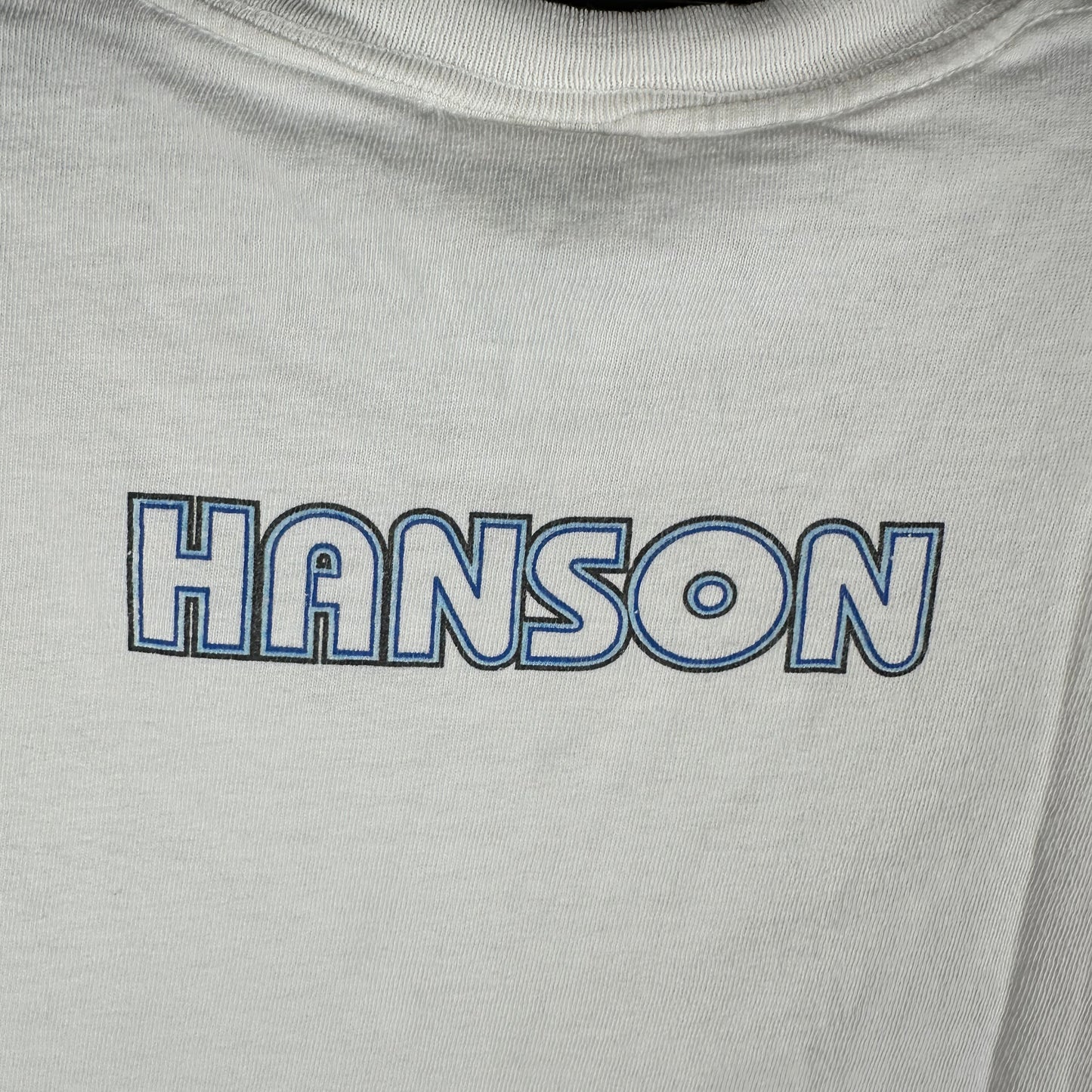 Vintage 1997 Hanson Pop Rock Band Graphic T-Shirt