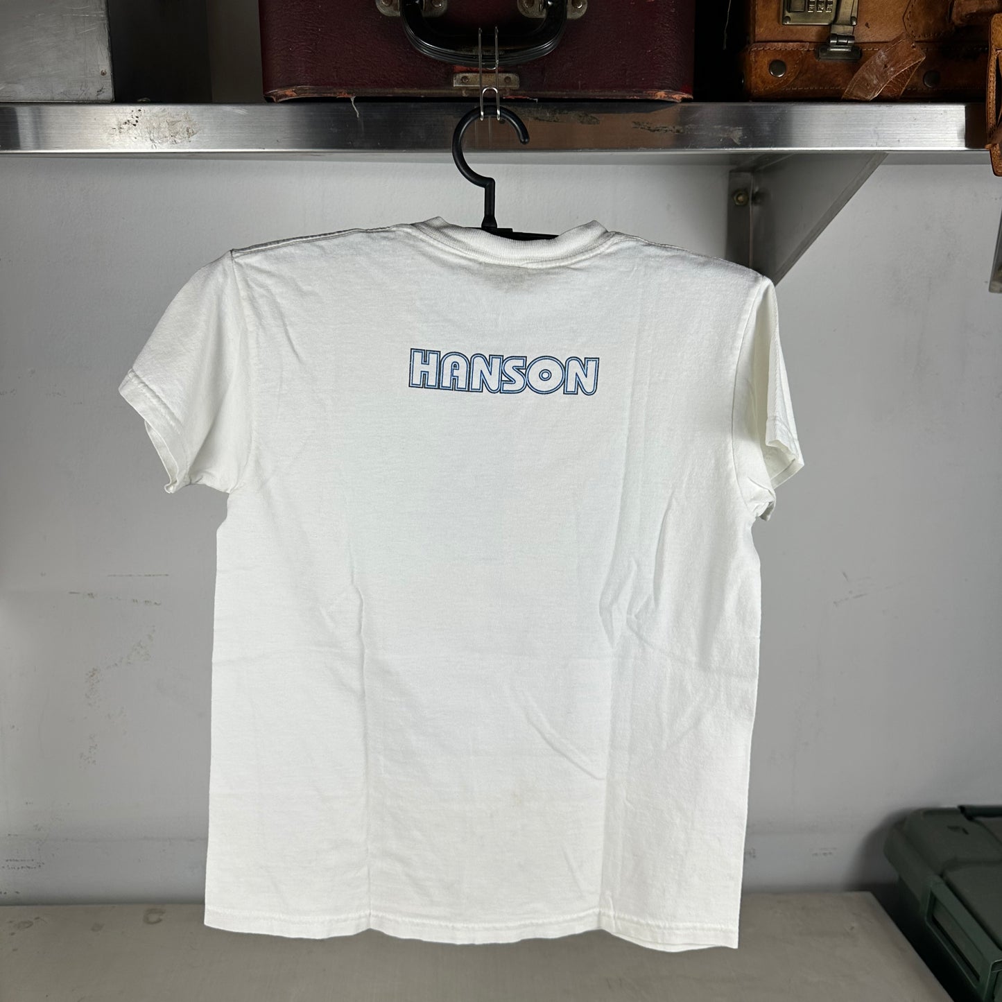Vintage 1997 Hanson Pop Rock Band Graphic T-Shirt