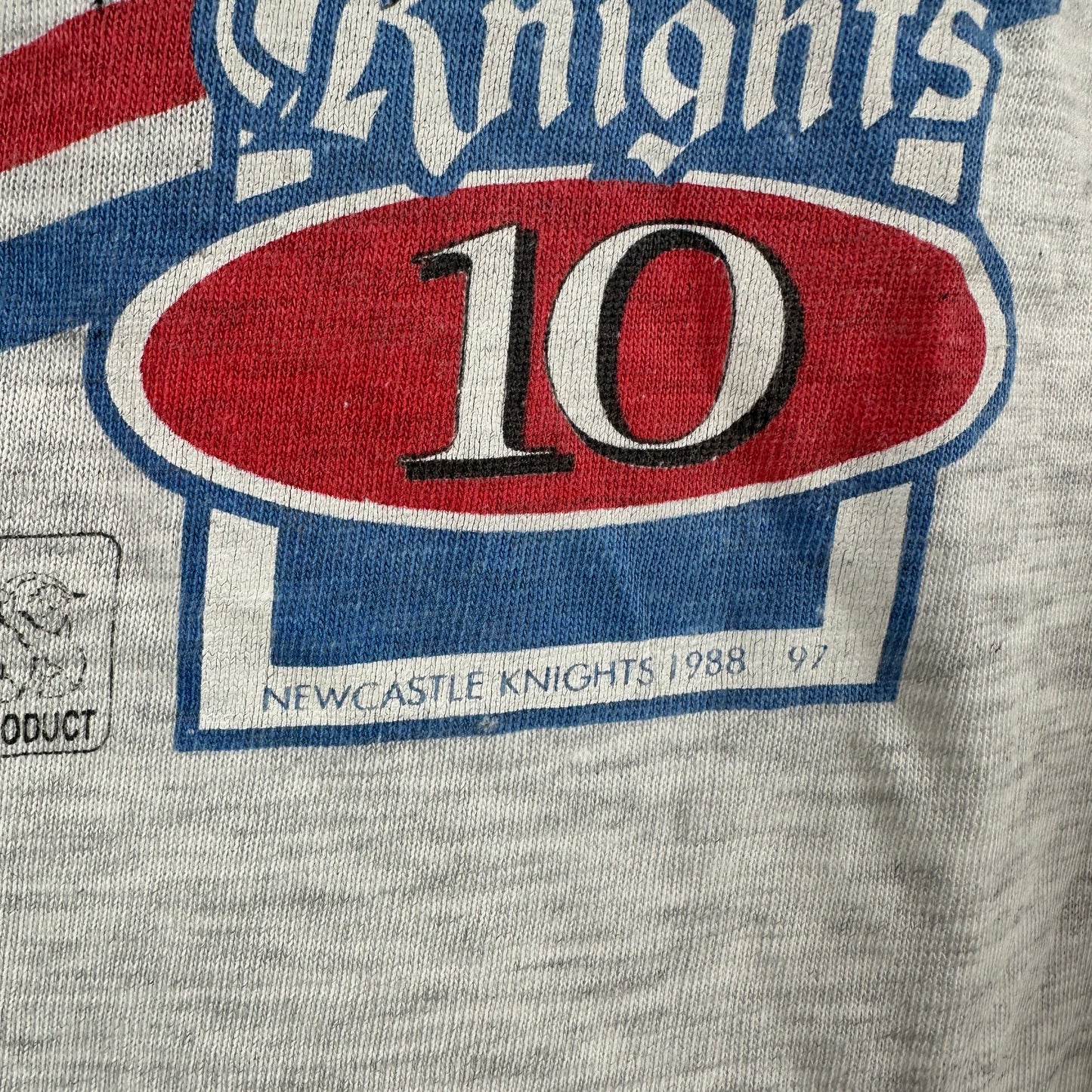 Vintage 1997 Newcastle Knights NRL Optus Cup Grand Final T-Shirt
