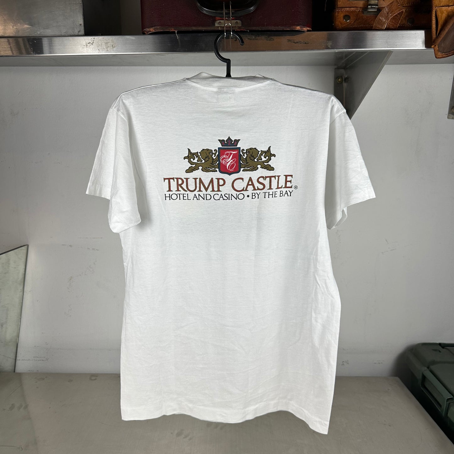 Vintage 80s Trump Castle Casino See & Win a Million Promo Single Stitch T-Shirt