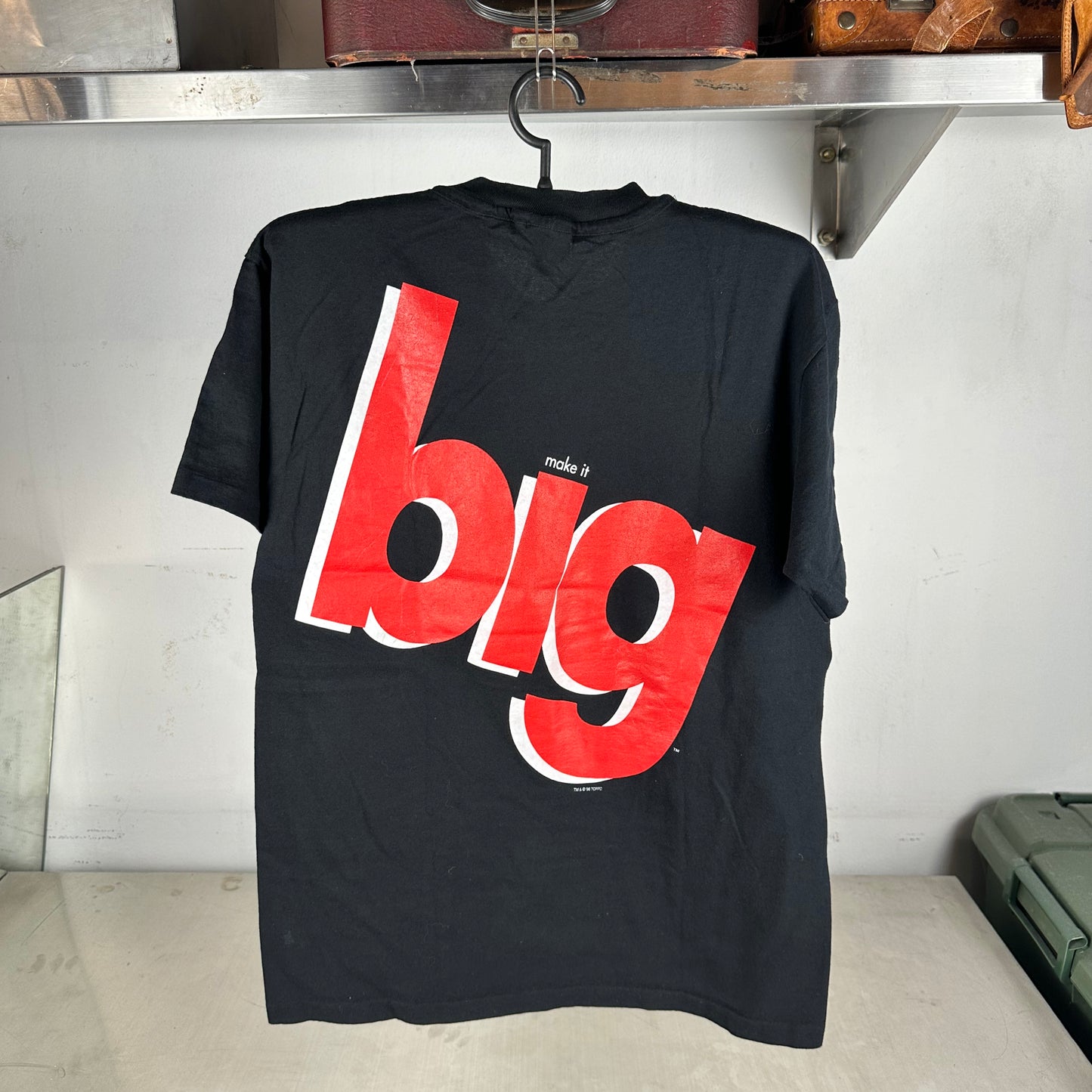Vintage 1996 Big The Musical If You Have Only One Wish Make It Big Promo T-Shirt