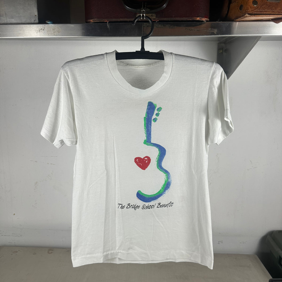Vintage 1986 The Bridge School Benefit Concert Tom Petty Don Henley T-shirt