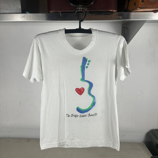 Vintage 1986 The Bridge School Benefit Concert Tom Petty Don Henley T-shirt