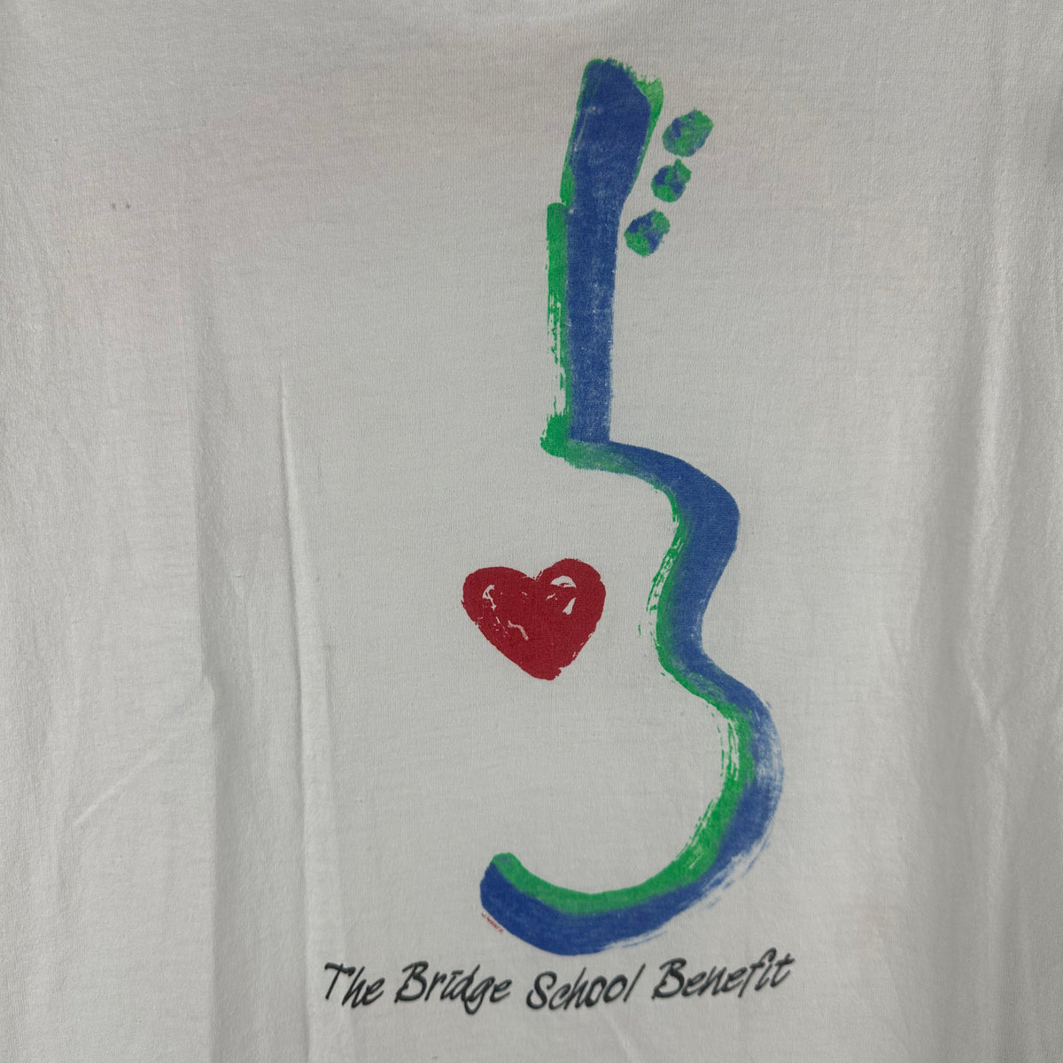 Vintage 1986 The Bridge School Benefit Concert Tom Petty Don Henley T-shirt