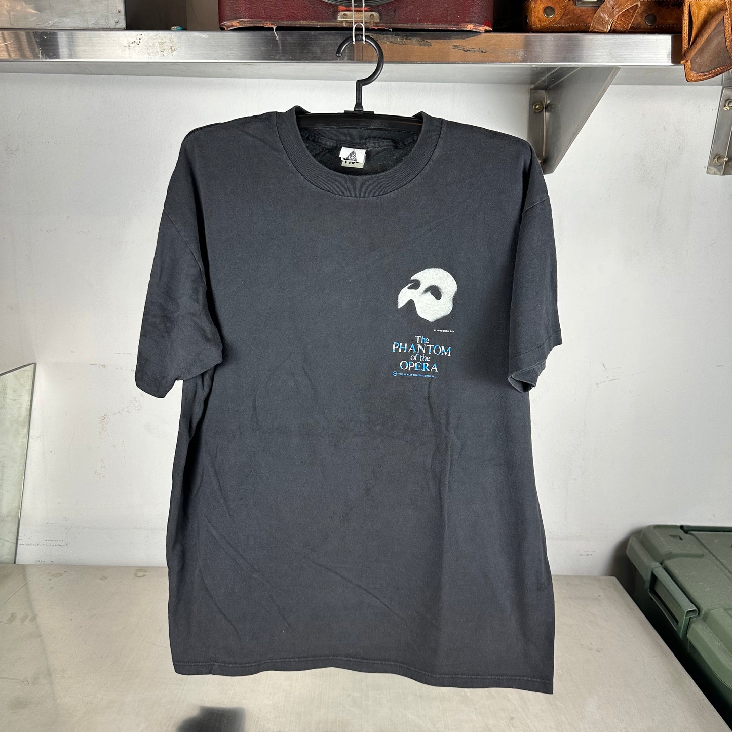 Vintage 1986 The Phantom of the Opera Graphic Promo T-Shirt
