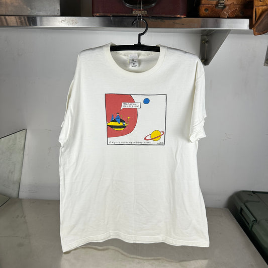 Vintage 2001 Ahhh! Nothing Like a bit of Space Pop Art Style T-Shirt