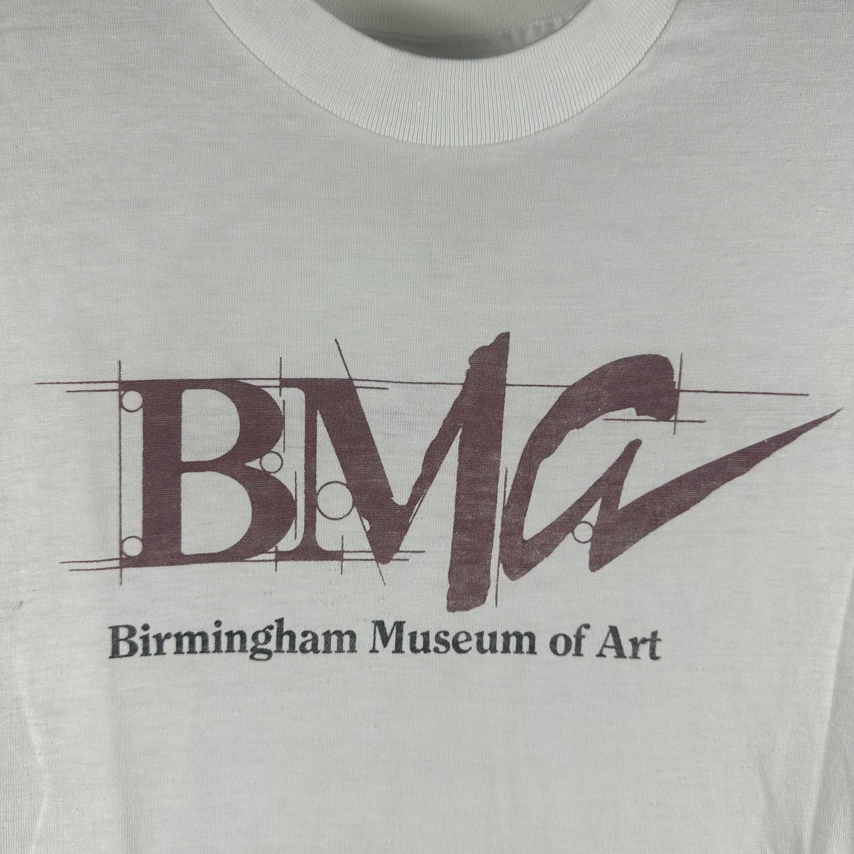 Vintage 80s BMA Birmingham Museum of Art Single Stitch T-shirt