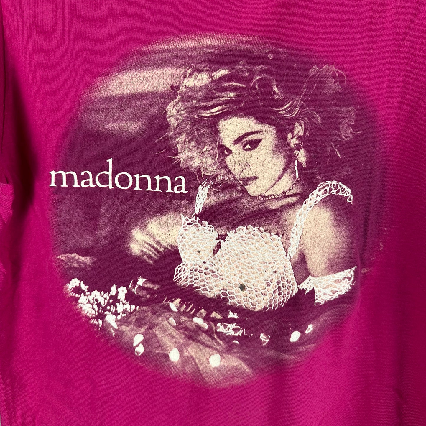 Vintage 1985 Madonna The Virgin Tour Concert Single Stitch T-Shirt