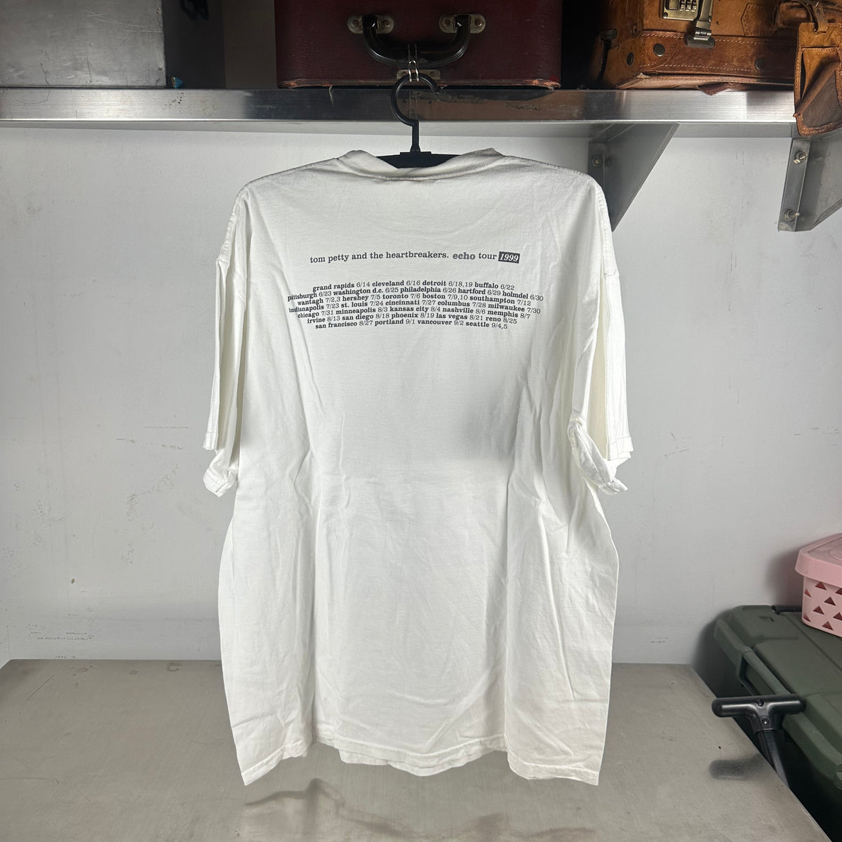Vintage 1999 Tom Petty and the Heartbreakers Echo Tour Concert T-shirt