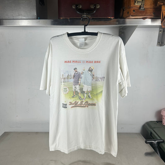 Vintage 2005 Mac Mall and Mac Dre DA U.S. Open Hip Hop Rap T-shirt