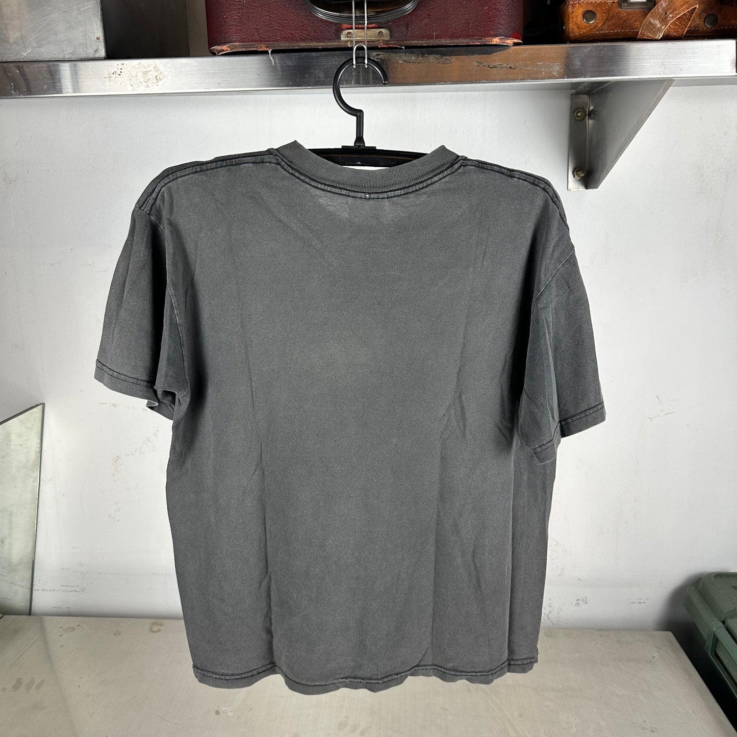 Vintage 1995 Moog Music Synthesizer Graphic Faded T-Shirt