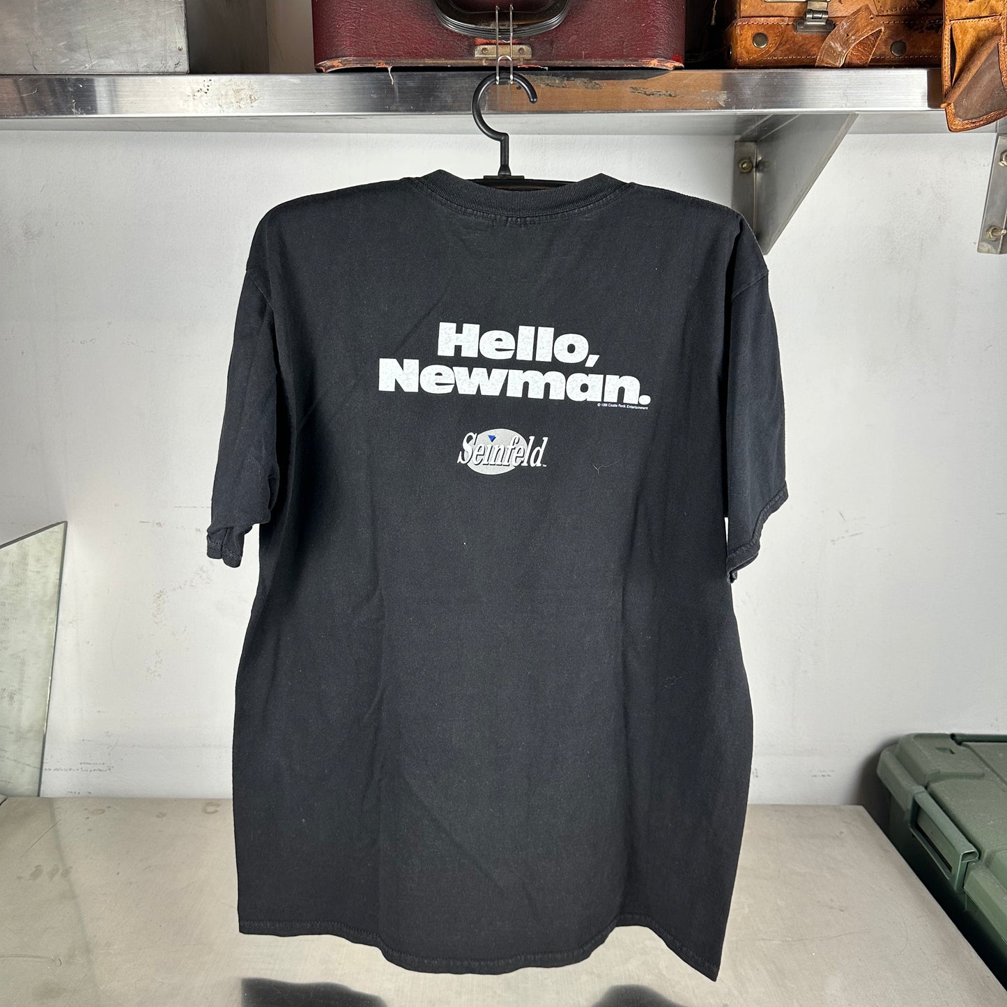Vintage 1996 Seinfeld Hello Jerry Hello Newman TV Show Promo T-Shirt