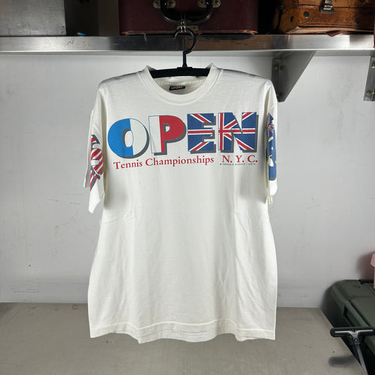 Vintage 1995 US Open Tennis Championship Graphic Single Stitch T-shirt