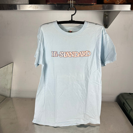 Vintage 90s Hi-Standard Pizza of Death Records Japanese Punk Rock Band T-Shirt