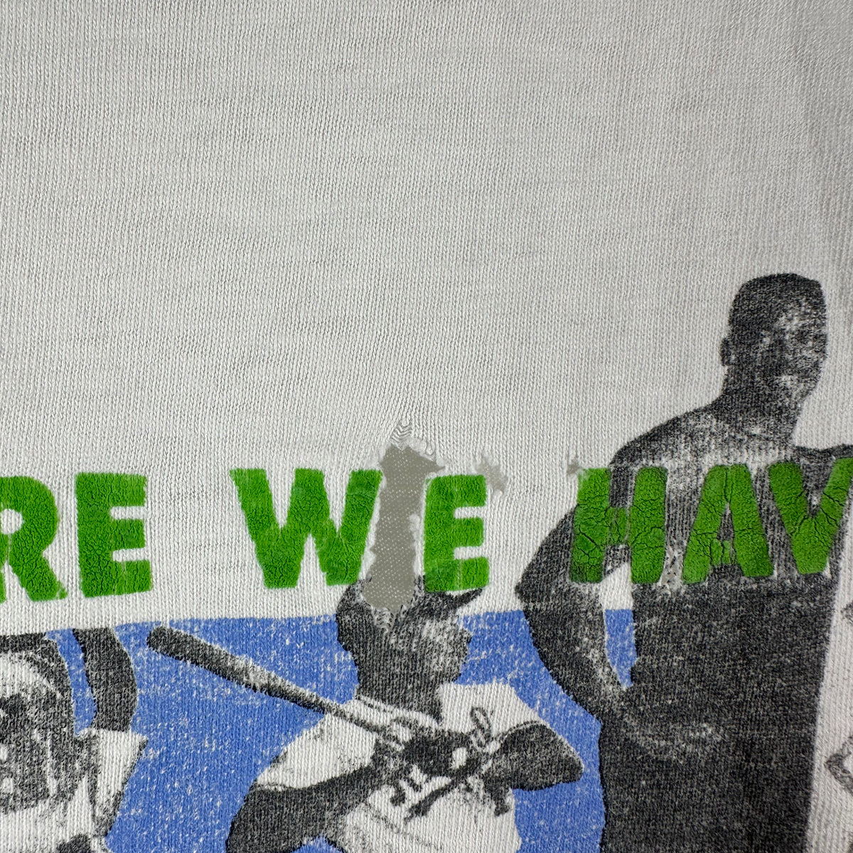 Vintage 90s Nike Sports Slogans Artwork Graphic Single Stitch Distressed T-shirt