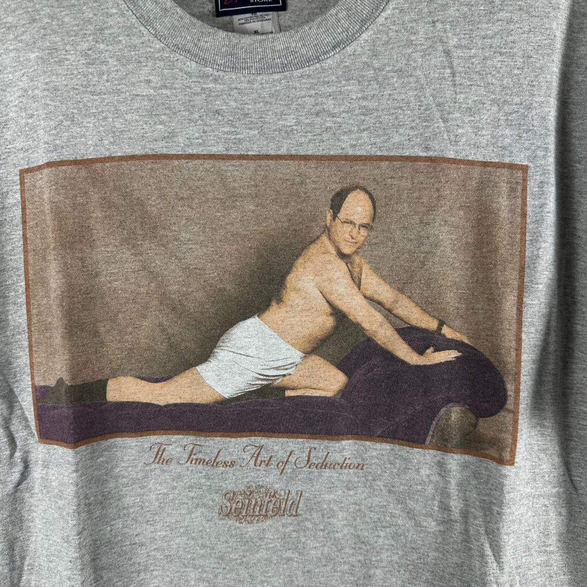 Vintage 90s Seinfeld The Timeless Art of Seductions TV Show Promo T-shirt