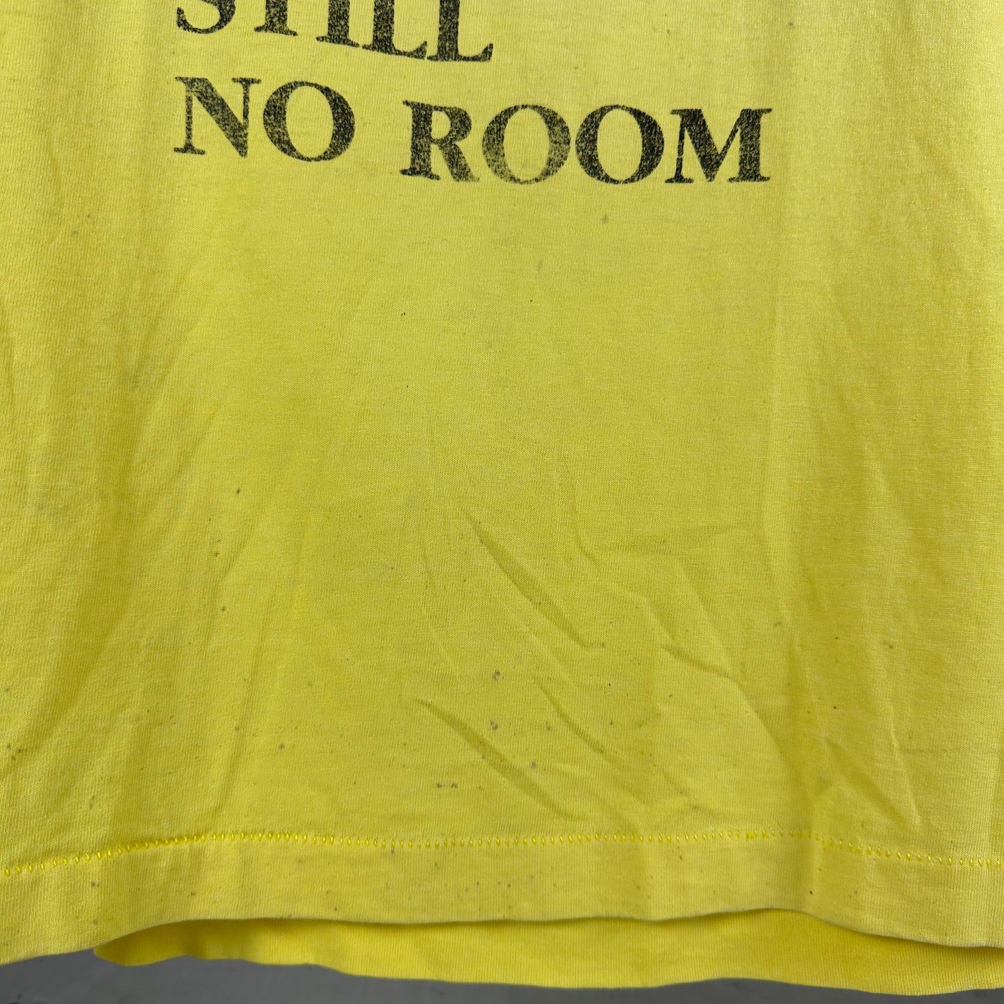Vintage 80s Still No Room Jesus Christ Religious Graphic Single Stitch T-Shirt