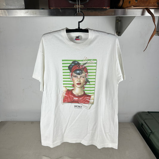 Vintage 90s Luxottica Eyewear Graphic Promo Single Stitch T-shirt