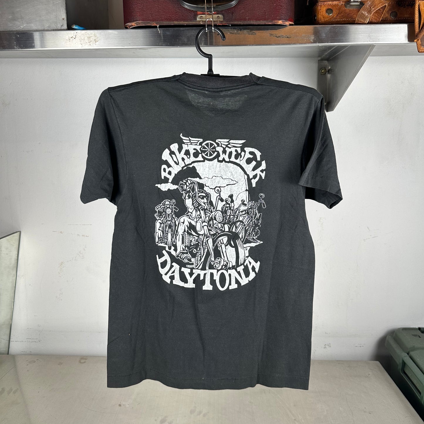 Vintage 1988 Bike Week Daytona Beach Florida Motorcycle Single Stitch T-Shirt