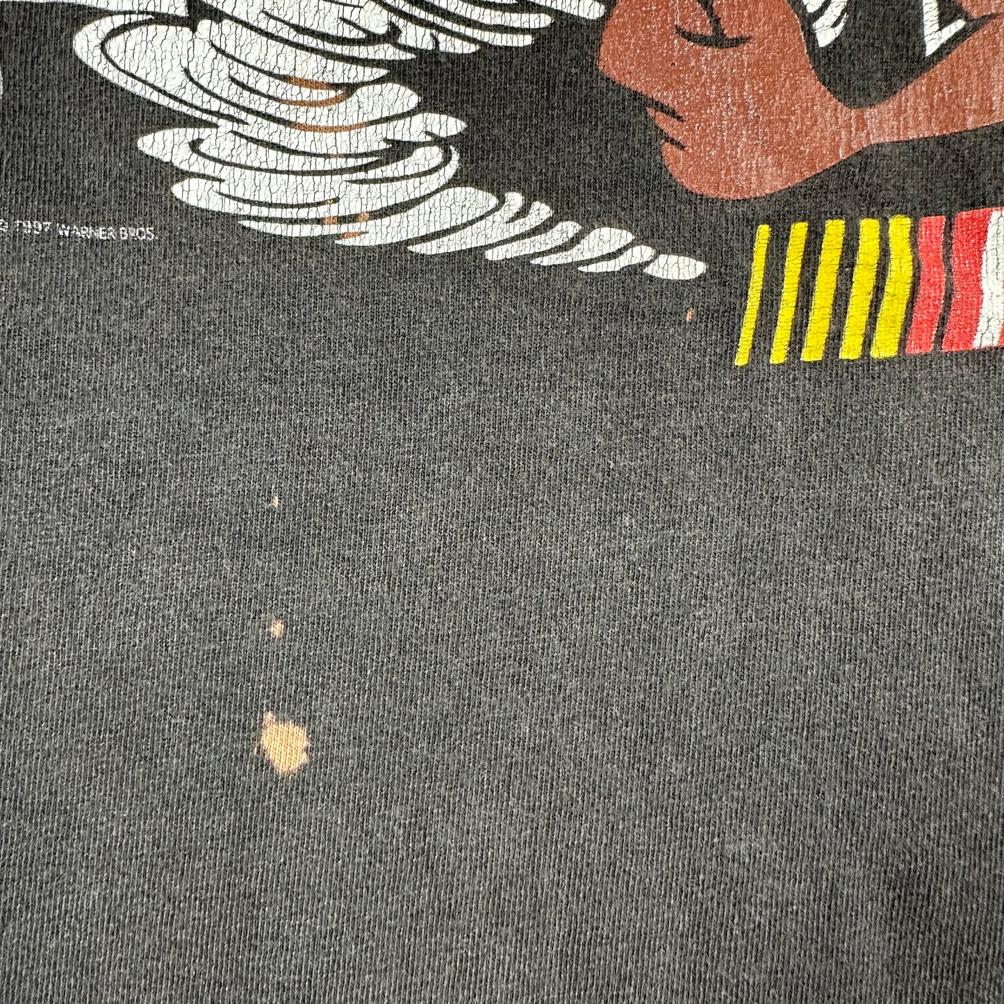 Vintage 1997 Nascar Taz Racing Tasmanian Devil Graphic T-Shirt