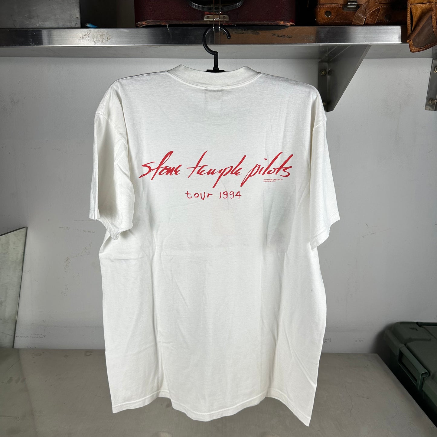 Vintage 1994 Stone Temple Pilots Things Are Getting Funny These Days Band Tour T-Shirt