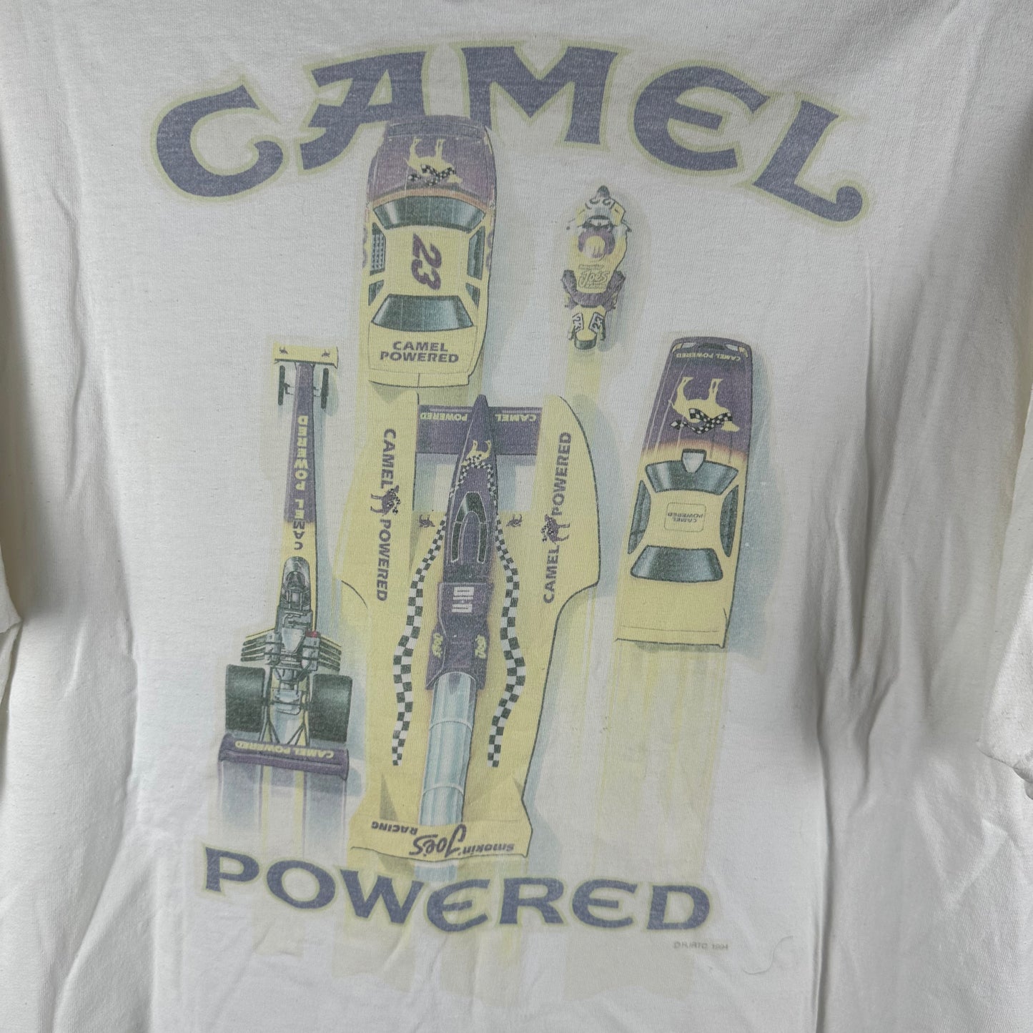 Vintage 1994 Smokin Joe's Racing Camel Cigarettes Single Stitch T-shirt