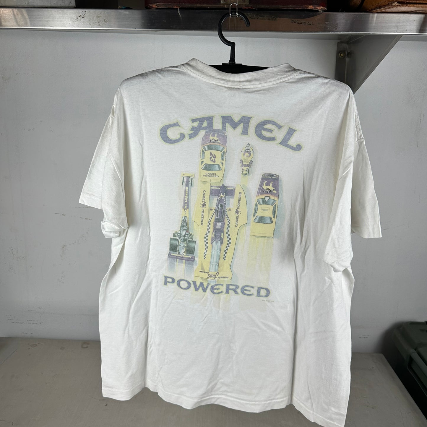 Vintage 1994 Smokin Joe's Racing Camel Cigarettes Single Stitch T-shirt