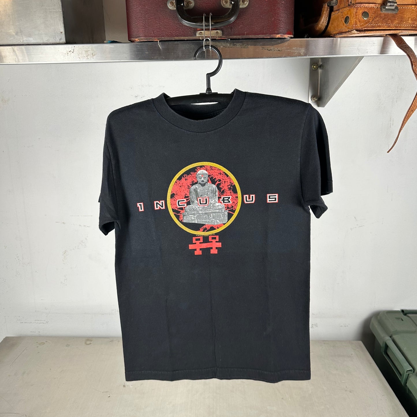 Vintage 2003 Incubus Buddha Monk Graphic Rock Band T-shirt