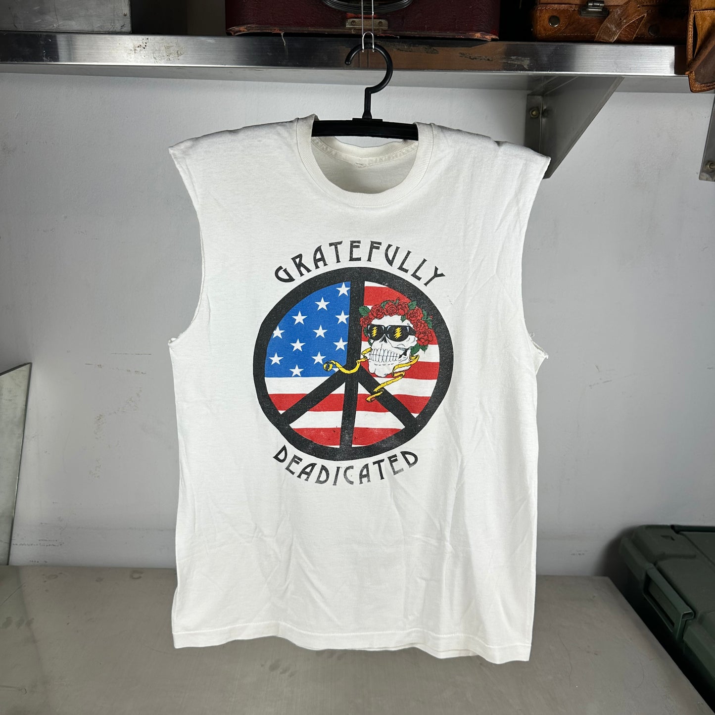 Vintage 90s Grateful Dead Gratefully Dedicated Rock Band Single Stitch T-Shirt