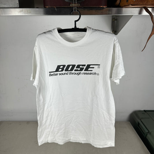 Vintage 90s Bose Better Sound Through Research Single Stitch T-shirt