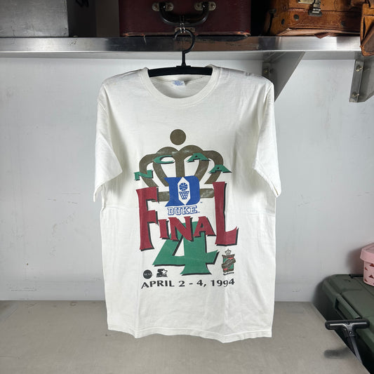 Vintage 1994 Duke Blue Devils Basketball NCAA Final Four Starter Graphic T-shirt