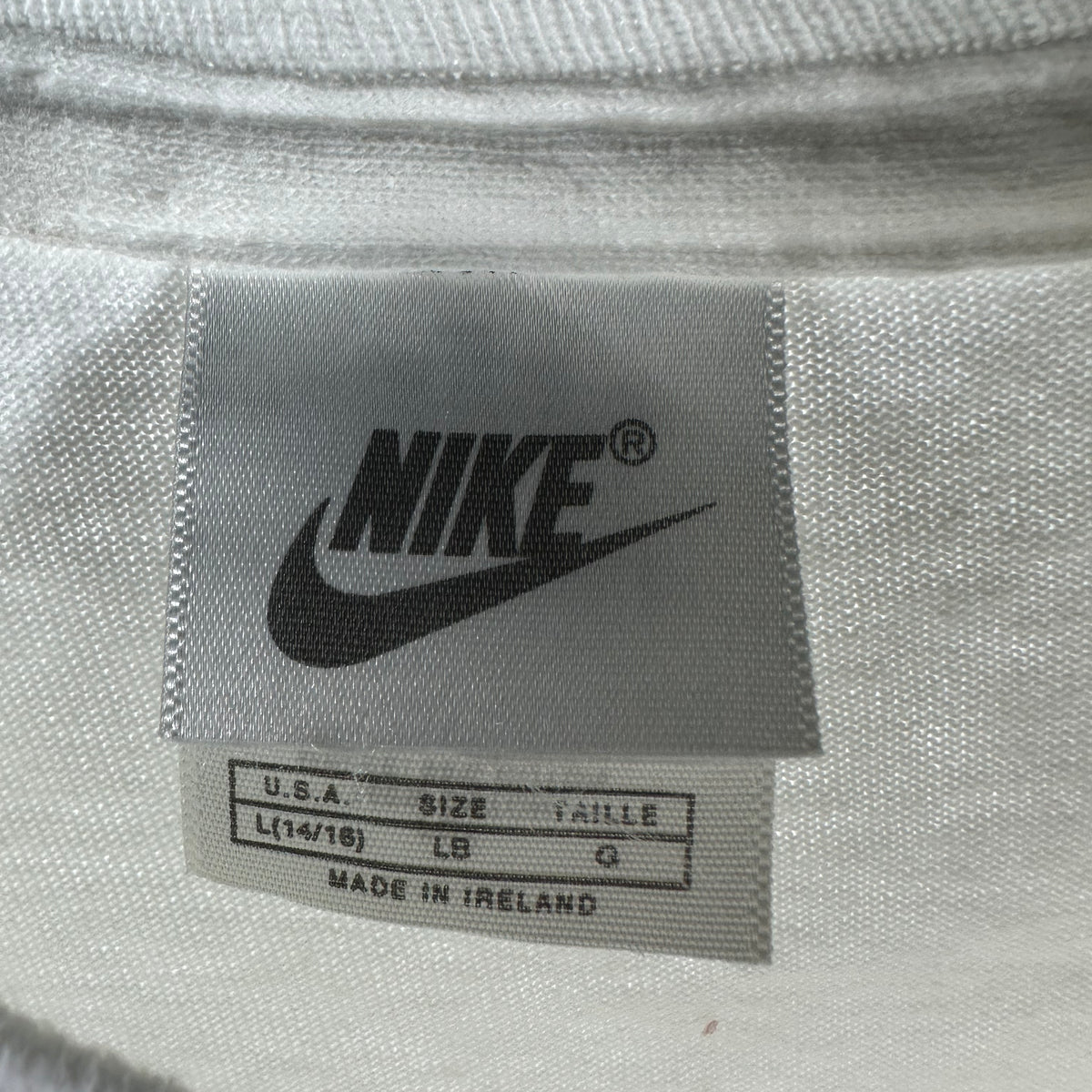 Vintage 90s Nike Andre Agassi Tennis Graphic Single Stitch T-shirt