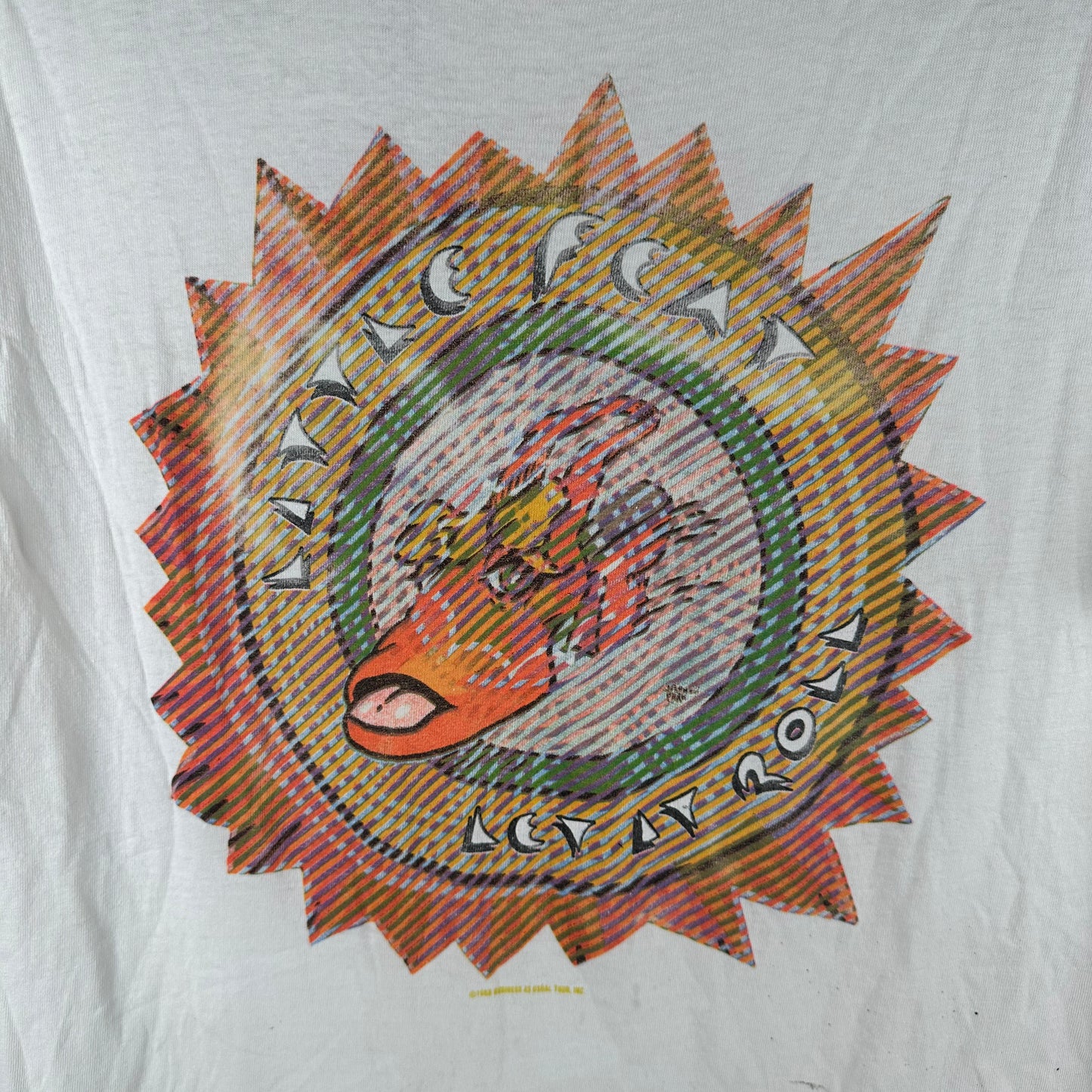 Vintage 80s Little Feat Let It Roll Rock Band Tour Single Stitch T-shirt