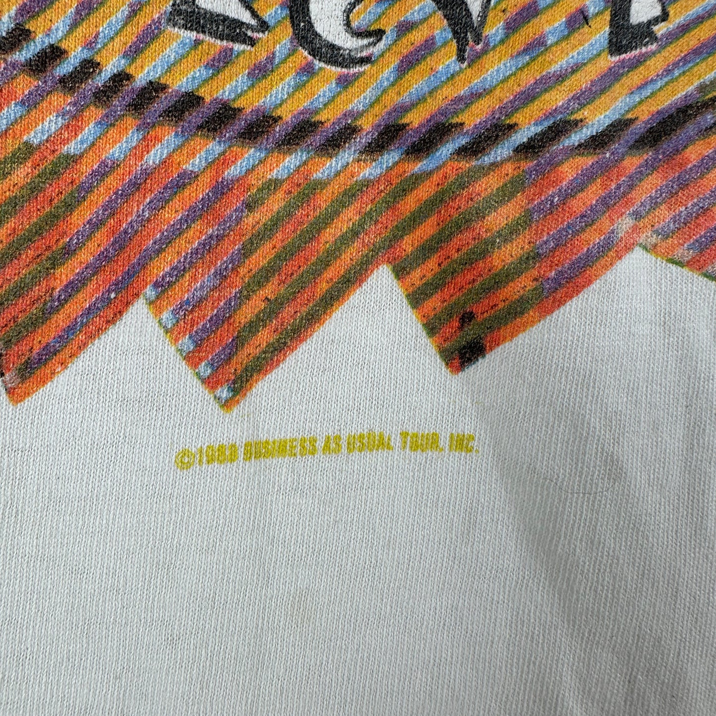 Vintage 80s Little Feat Let It Roll Rock Band Tour Single Stitch T-shirt