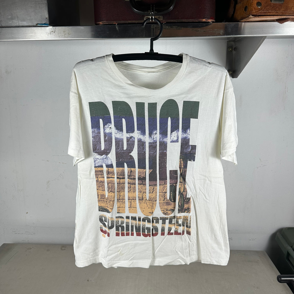 Vintage 1992-93 Bruce Springsteen Europe Tour Concert Single Stitch T-shirt