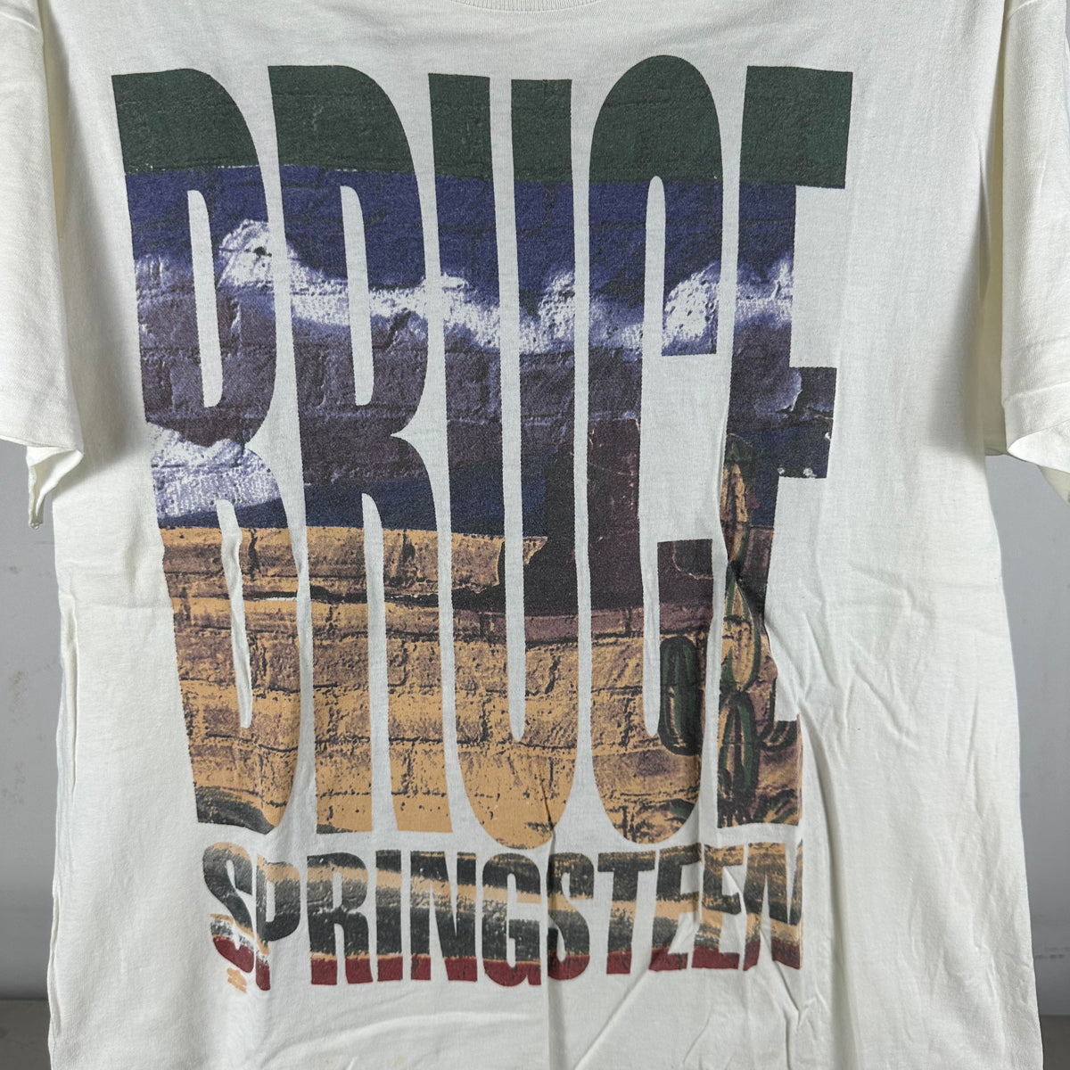 Vintage 1992-93 Bruce Springsteen Europe Tour Concert Single Stitch T-shirt