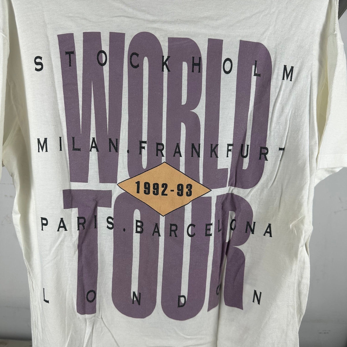Vintage 1992-93 Bruce Springsteen Europe Tour Concert Single Stitch T-shirt