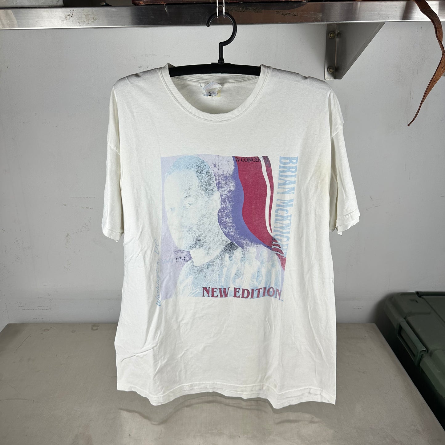 Vintage 2000s Brian McKnight in Concert New Edition Promo T-shirt