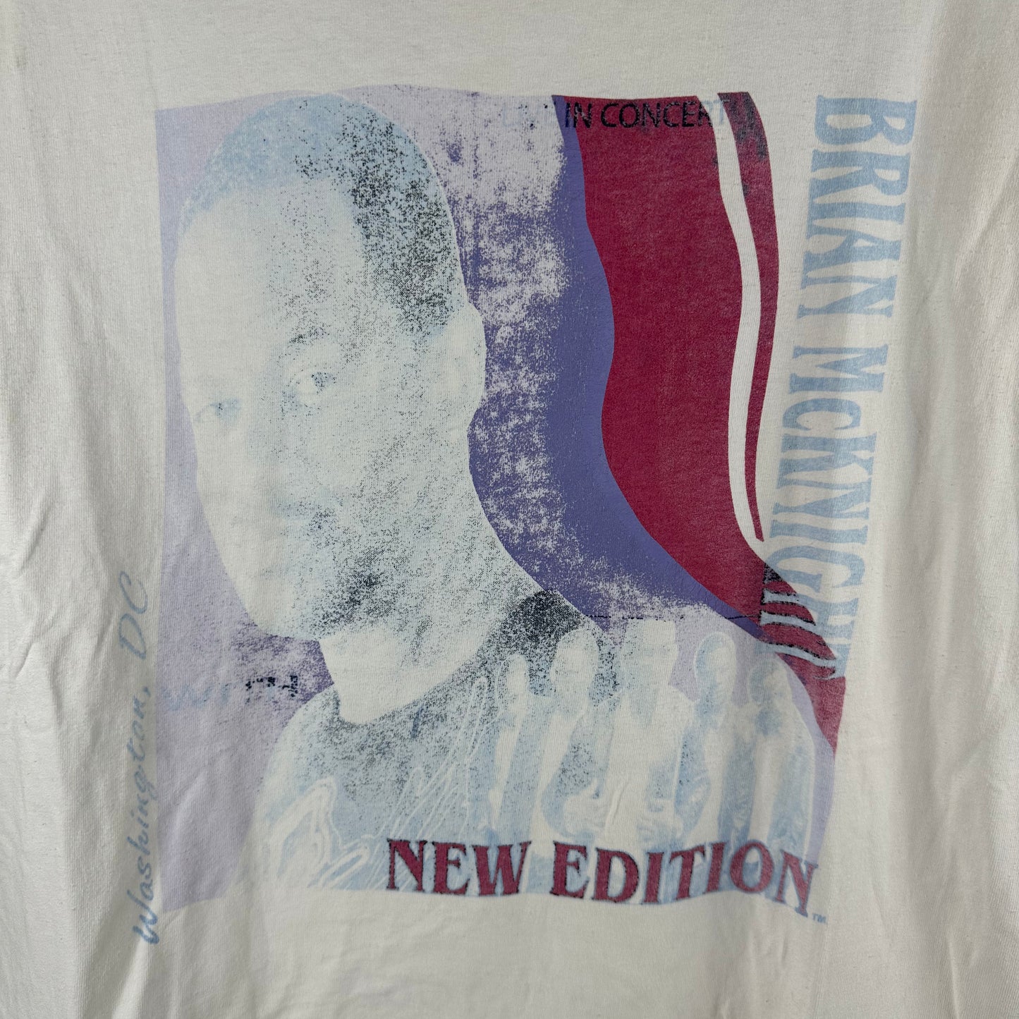 Vintage 2000s Brian McKnight in Concert New Edition Promo T-shirt