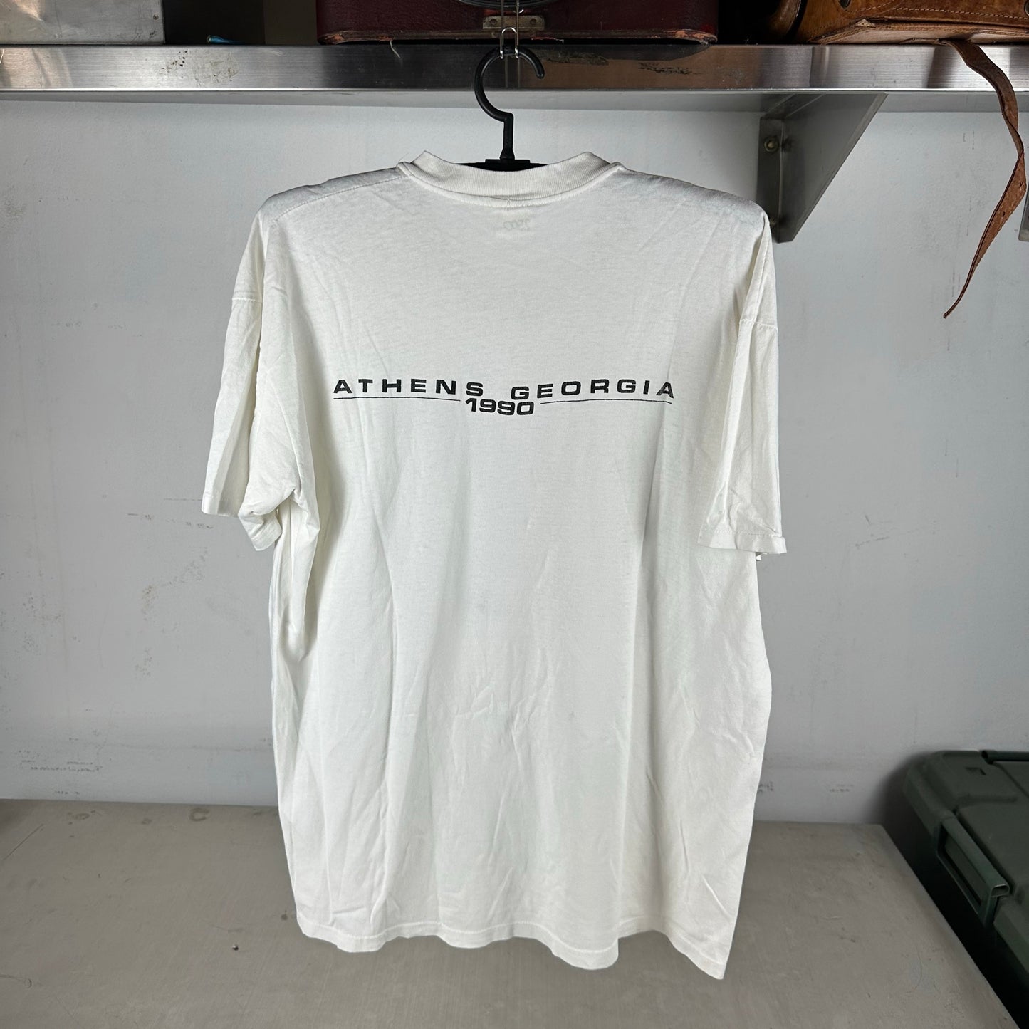 Vintage 1990 Athens Georgia Concert Rock Band Graphic T-shirt