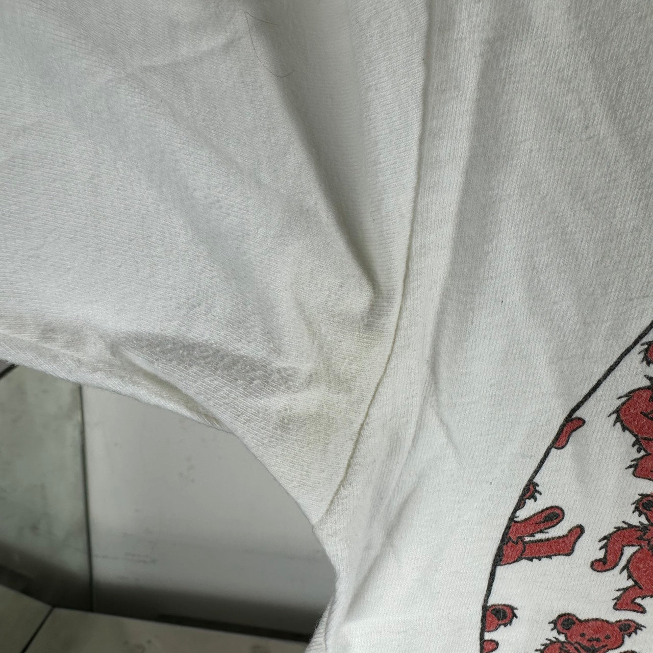 Vintage 1993 Grateful Dead Bear Graphic Rock Band T-shirt