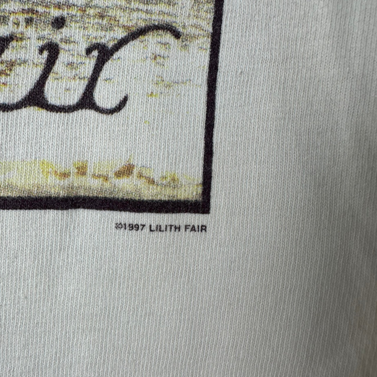 Vintage 1997 Lilith Fair Tracy Chapman Fiona Apple Indigo Girls Concert T-shirt